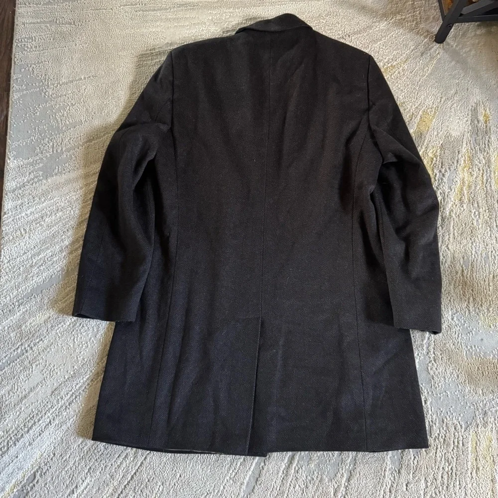 Cardinal of Canada Graham topcoat brown wool cashmere 42 / large